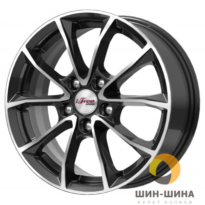 16" 5*112 6,5 Et46 D57,1 IFREE Джет КС914 Блэк Джек (666802)