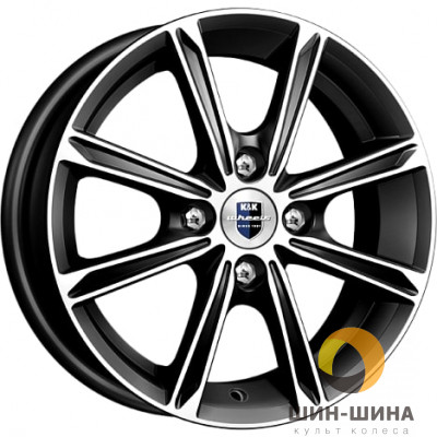 14" 4*100 5,0 Et45 D67,1 K&K Флэш КС968 алмаз черный (75294)