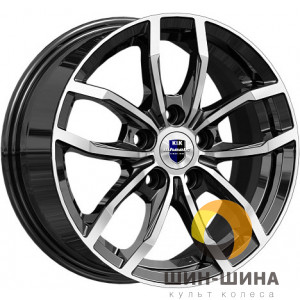 15" 5*110 6,5 Et35 D65,1 K&K Фрост КС1048 алмаз черный (80345)