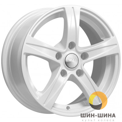Диски СКАД 15" 5*112 6,5 Et43 D57,1 Сакура алмаз белый (1271624)