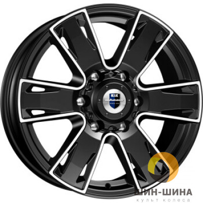 Диск К&К 17" 6*139,7 7,0 Et30 D106,1 Севенна КС726 алмаз черный (67734)