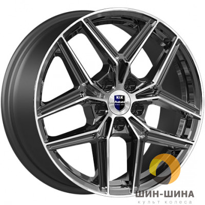 17" 5*114,3 7,0 Et43 D67,1 K&K Юнион КС1025 алмаз черный (79632)