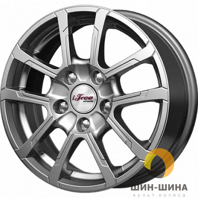 14" 4*100 5,5 Et38 D67,1 IFREE Слайдер КС587 Хай вэй (214502)
