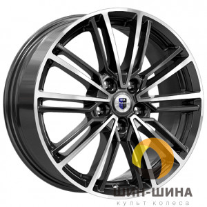 17" 5*114,3 7,0 Et45 D67,1 K&K Эрфурт КС898 алмаз черный (75649)