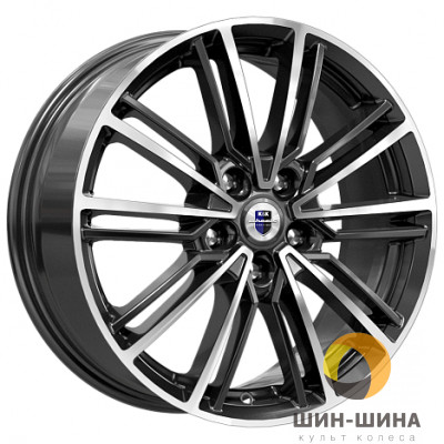 17" 5*114,3 7,0 Et45 D67,1 K&K Эрфурт КС898 алмаз черный (75649)