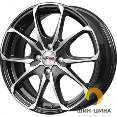 16" 5*114,3 6,0 Et40 D67,1 IFREE Такеши КС877-04 Блэк Джек (466804)