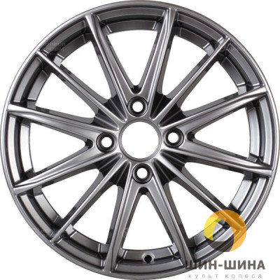 Диск K&K 15" 4*100 6,0 Et40 D67,1 Пойнт Бланк KC884 дарк платинум (77172)