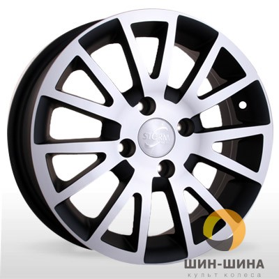 Диск Storm 14" 4*98 5,5 Et35 D58,6 BK-062 MtBP