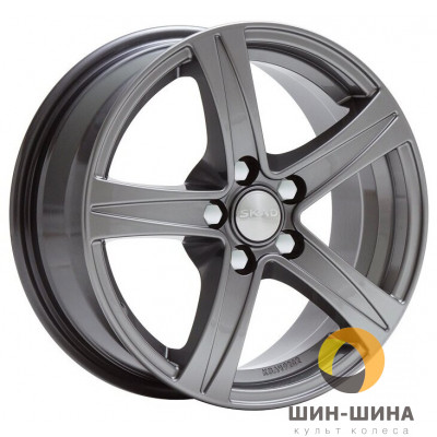 Диск СКАД 15" 5*100 6,5 Et35 D57,1 Сакура графит