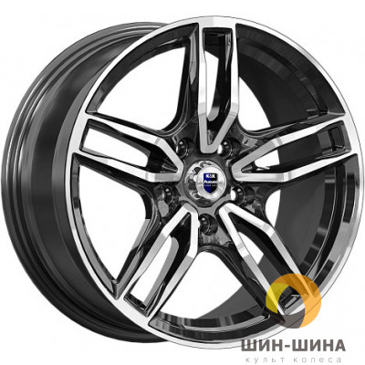 17" 5*112 8,0 Et30 D66,6 K&K Бартон КС1110 алмаз черный (82691)
