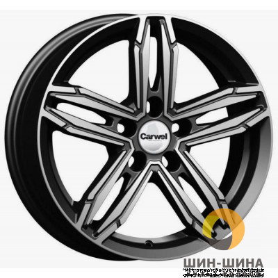 Диск CARWEL 16" 5*114,3 6,5 Et45 D67,1 Нева 256 AB (117006)