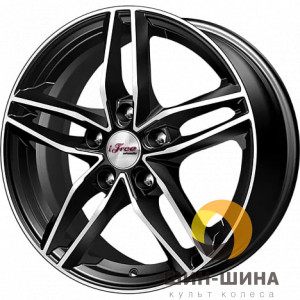 16" 5*114,3 6,5 Et50 D66,1 IFREE Moskva КС689 Блэк Джек (306817)