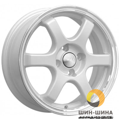 Диск СКАД 15" 4*100 6,0 Et45 D67,1 Киото алмаз белый (2150524)