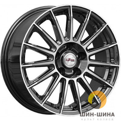 16" 5*112 6,5 Et43 D57,1 IFREE Азур КС1052 Блэк Джек (766807)