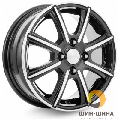 Диски СКАД 14" 4*100 5,5 Et46 D67,1 Монако алмаз (1670405)