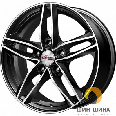 Диск IFREE16" 5*114,3 6,5 Et45 D67,1 Moskva КС689 Блэк Джек (306811)