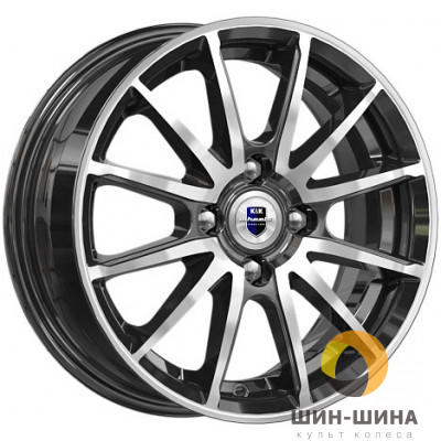 14" 4*100 5,5 Et38 D60,1 K&K Квант КС960 алмаз черный (76882)