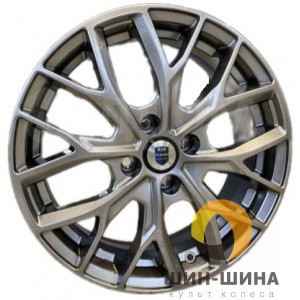 Диск K&K 16" 4*100 6,0 Et45 D67,1 Лилиом KC891 дарк платинум (77049)