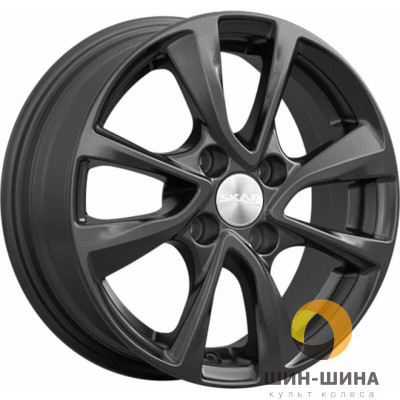 Диски СКАД 14" 4*100 5,5 Et35 D67,1 Ницца черный бархат (2950125)