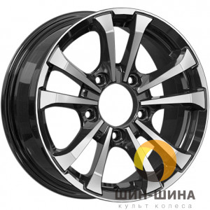 16" 5*139,7 6,5 Et40 D98,5 СКАД Тундра черный бархат (3050025)