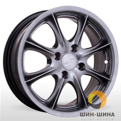 Диск Storm 14" 4*100 5,5 Et35 D67,1 BK-370 HB