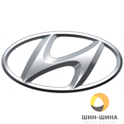 Логотип Hyundai silver алюм. d56,5 mm